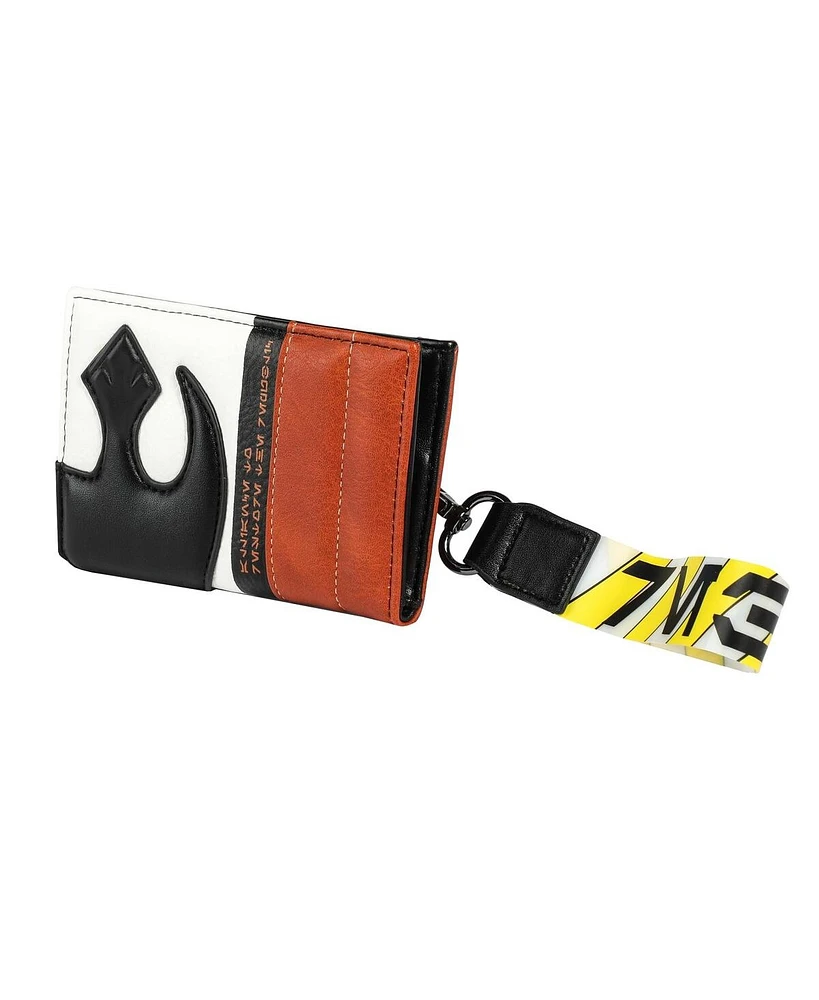 Heroes & Villains Star Wars Rebel Bifold Id Wristlet