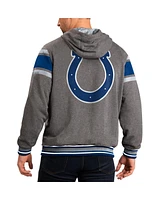 G-iii Sports by Carl Banks Men's Royal/Gray Indianapolis Colts Extreme Full Back Reversible Hoodie Full-Zip Jacket
