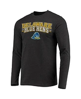 Concepts Sport Men's Royal/Heathered Charcoal Delaware Fightin' Blue Hens Meter Long Sleeve T-Shirt and Pants