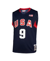 Mitchell & Ness Men's Dwyane Wade Navy Usa Basketball 2008 Authentic Player Jersey