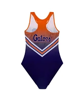 Gk Elite Big Girls Royal Florida Gators Spirit Leotard