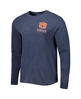 Image One Men's Navy Auburn Tigers Circle Campus Scene Long Sleeve T-Shirt