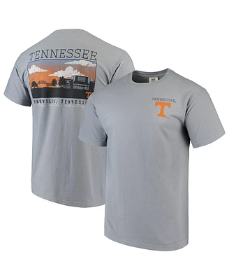 Image One Men's Gray Tennessee Volunteers Comfort Colors Campus Scenery T-Shirt