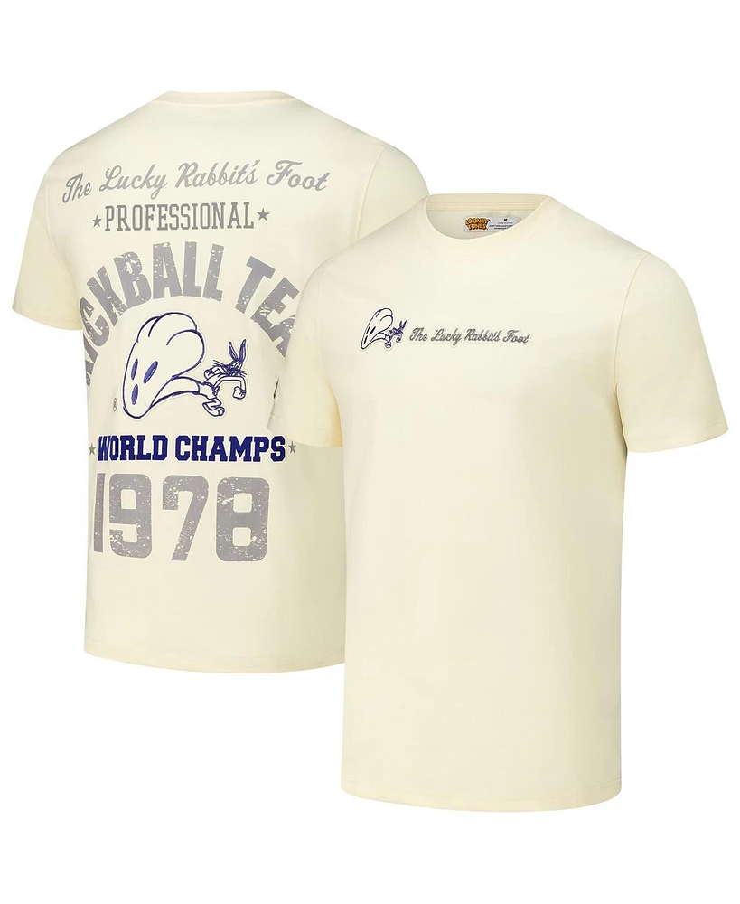 Freeze Max Men's Cream Looney Tunes Kickball Team T-Shirt