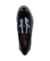 Franco Sarto Women's Colette Almond Toe Lug Sole Loafers