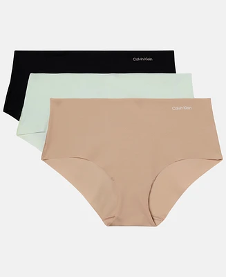 Calvin Klein Women's Invisibles 3-Pack Hipster Underwear QD3559