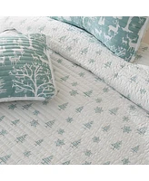 Linery & Co. Winter-Themed Microfiber Quilt Set with Shams