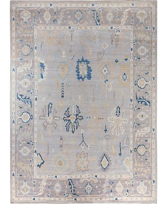 Adorn Hand Woven Rugs Colorful Oushak M1945 10'x13'8'' Area Rug