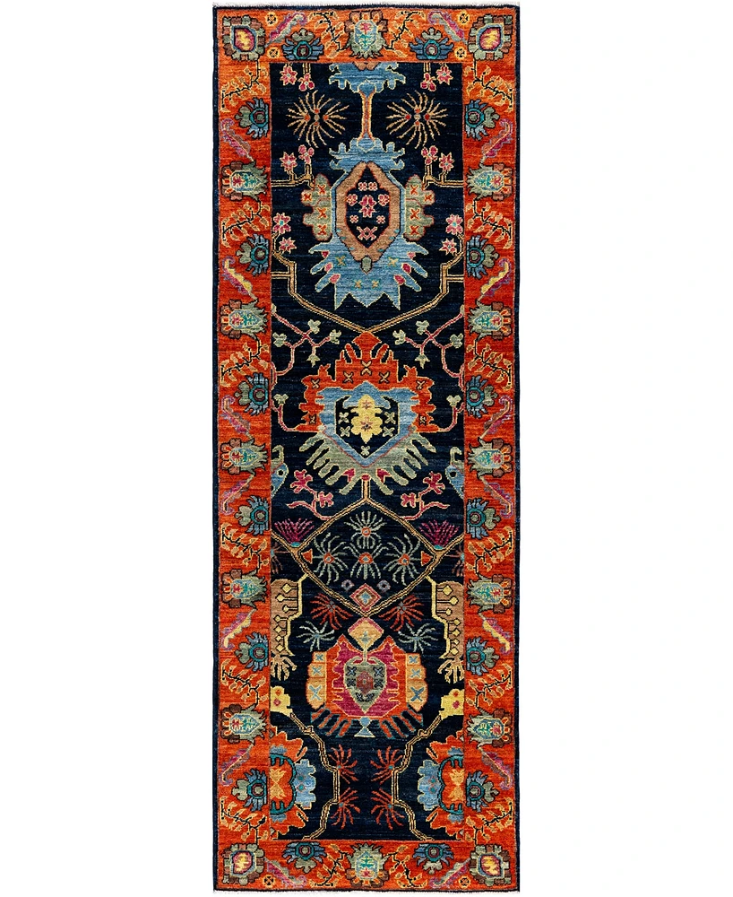 Adorn Hand Woven Rugs Serapi M1945 2'9''x7'11'' Runner Area Rug