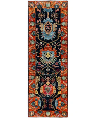 Adorn Hand Woven Rugs Serapi M1945 2'9''x7'11'' Runner Area Rug