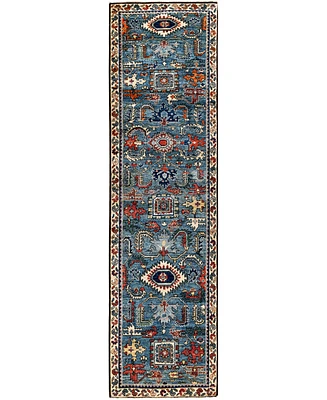 Adorn Hand Woven Rugs Serapi M1945 2'7''x9'7'' Runner Area Rug