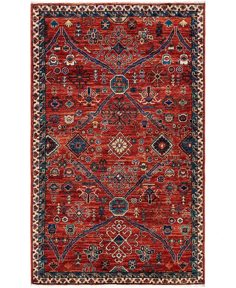 Adorn Hand Woven Rugs Serapi M1945 3'1''x5'2'' Area Rug
