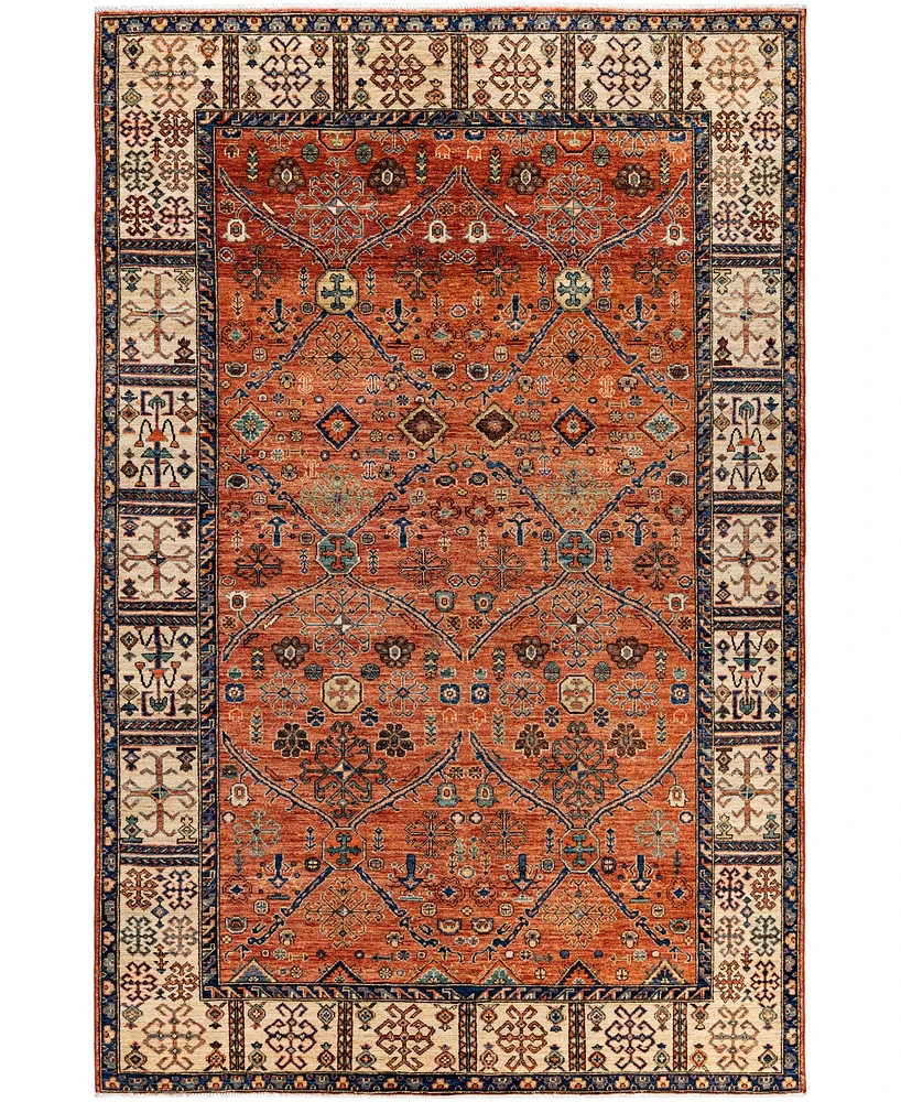 Adorn Hand Woven Rugs Serapi M1945 5'11''x9' Area Rug