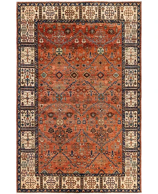 Adorn Hand Woven Rugs Serapi M1945 5'11''x9' Area Rug