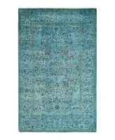 Adorn Hand Woven Rugs Fine Vibrance M1395 4'1''x6'5'' Area Rug