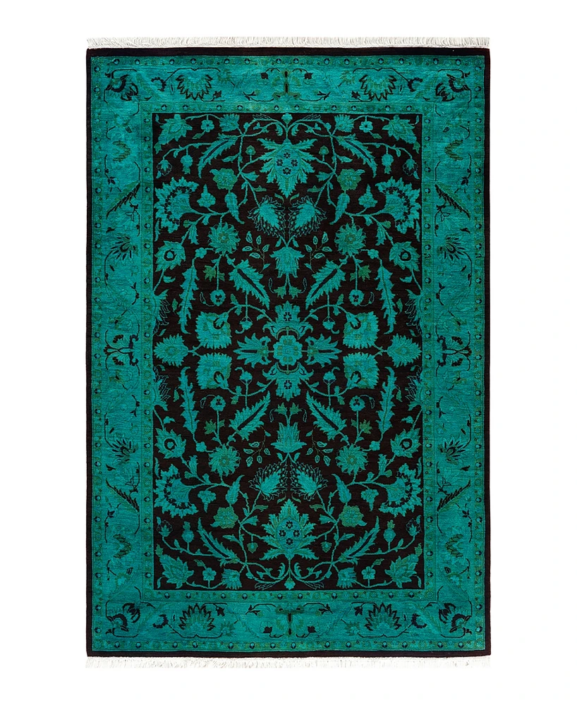 Adorn Hand Woven Rugs Fine Vibrance M1444 4'3''x6'3'' Area Rug