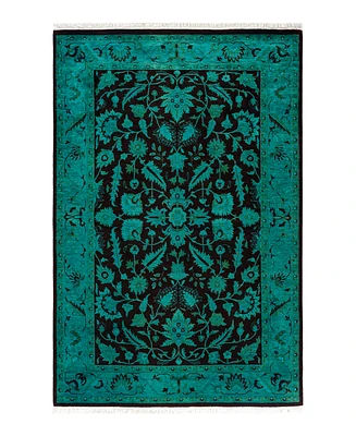 Adorn Hand Woven Rugs Fine Vibrance M1444 4'3''x6'3'' Area Rug