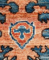Adorn Hand Woven Rugs Serapi M1945 2'7''x9'6'' Runner Area Rug