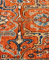 Adorn Hand Woven Rugs Serapi M1945 2'7''x10' Runner Area Rug