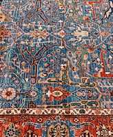 Adorn Hand Woven Rugs Serapi M1945 6'1''x9' Area Rug