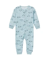 Gerber Toddler Boys Footless Pajamas with Reverse Zipper, 3-Pack