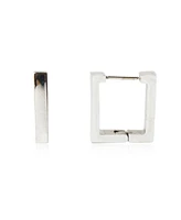 Raine Square Huggie /Gold