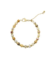 Kennedy Crazy Agate / Gold