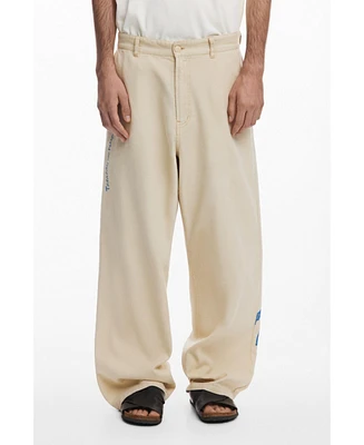 Desigual Men's Long palm tree pants