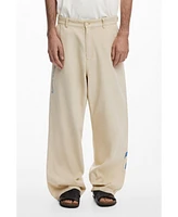 Desigual Men's Long palm tree pants