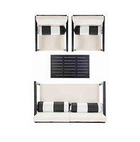 Montez 4 Pc Outdoor Set With Accent Pillows