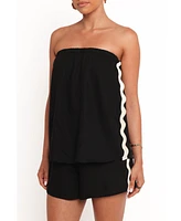 Petal and Pup Women's Kristia Strapless Playsuit