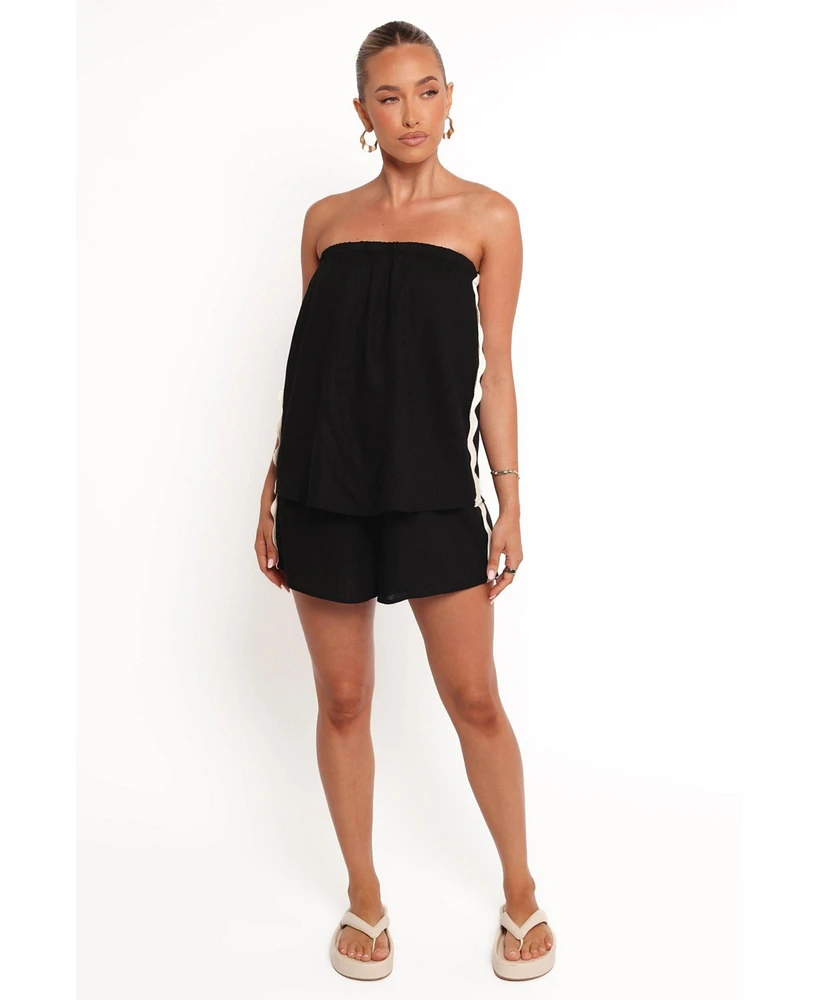 Petal and Pup Women's Kristia Strapless Playsuit