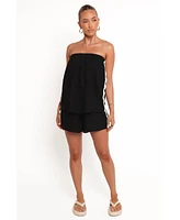 Petal and Pup Women's Kristia Strapless Playsuit