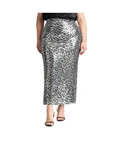 Eloquii Plus Size Maxi Sequin Skirt