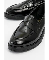 Bree Platform Penny Leather Loafer (Women)