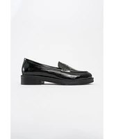 Bree Platform Penny Leather Loafer (Women)