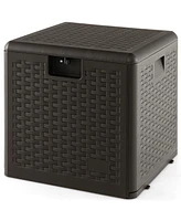 31 Gallon All Weather Storage Container with Lockable Lid