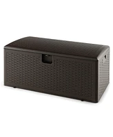 100 Gallon All Weather Storage Container with Lockable Lid