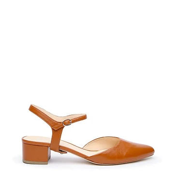 Alterre Women's Cognac Jackie Customizable Slides