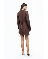 Nocturne Women's Mini Dress with Accessory Detail