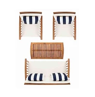 Rocklin 4 Pc Outdoor Set