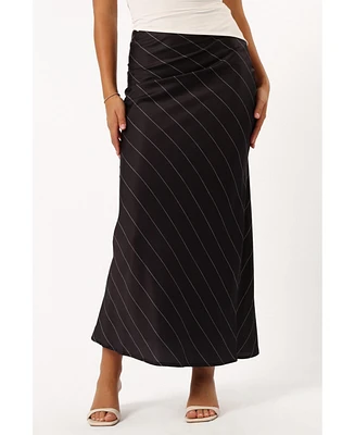 Petal and Pup Women's Heidi Stripe Slip Skirt