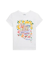 Polo Ralph Lauren Big Girls Jersey Graphic T-Shirt