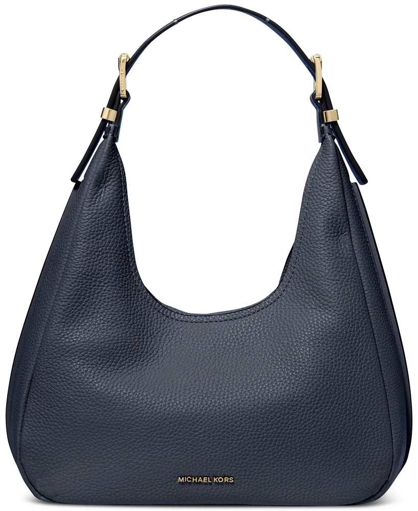 Michael Kors Nolita Small Leather Hobo Shoulder Bag