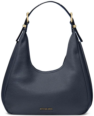 Michael Kors Nolita Small Leather Hobo Shoulder Bag