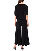 Sam Jess Womens Side Tie Top Wide Leg Pants
