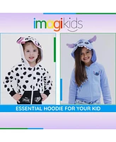 101 Dalmatians Toddler Girls Disney Lilo & Stitch French Terry Zip Up Cosplay Hoodie