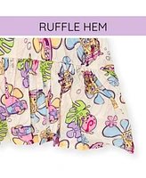 SpongeBob SquarePants Girls Square Neck Smocked Cami Maxi Dress
