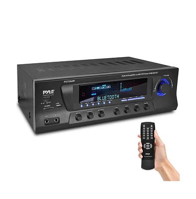 Pyle Bluetooth 300W Home Theater Stereo Amplifier Receiver - PT272AUBT