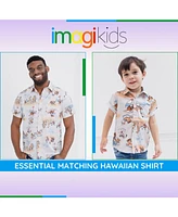Paw Patrol Boys Matching Family Hawaiian Button Down Dress Shirt